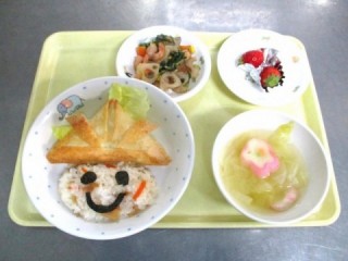 こどもの日（こいのぼりサンド）